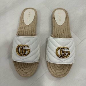 Gucci Espadrille Leather Sandal